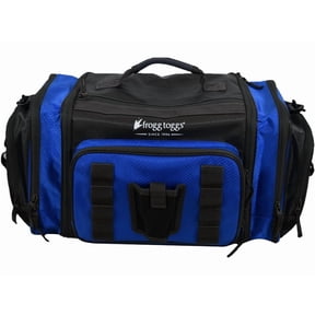Frogg Toggs Pro Series Fishing Tackle Bag for 3700 Size Tackle Trays with Dual Access Storage, Blue