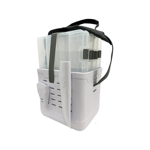 Frogg Toggs Tackle Vault Tackle Tote 3700 Kit White