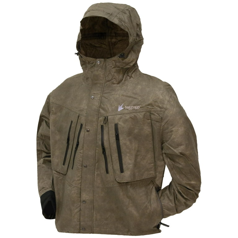 Frogg Toggs Tekk Toad Wading Jacket Stone