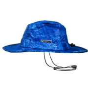 Frogg Toggs Waterproof Boonie Hat |Realtree Fishing Dark Blue| Adjustable | Unisex