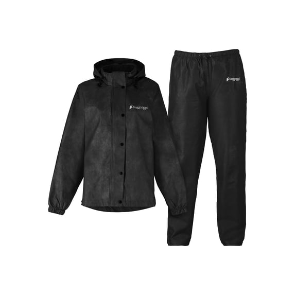 Frogg Toggs Women’s 2-Piece Classic All-Purpose Rain Suit with Rain Jacket and Waterproof Pants, Large