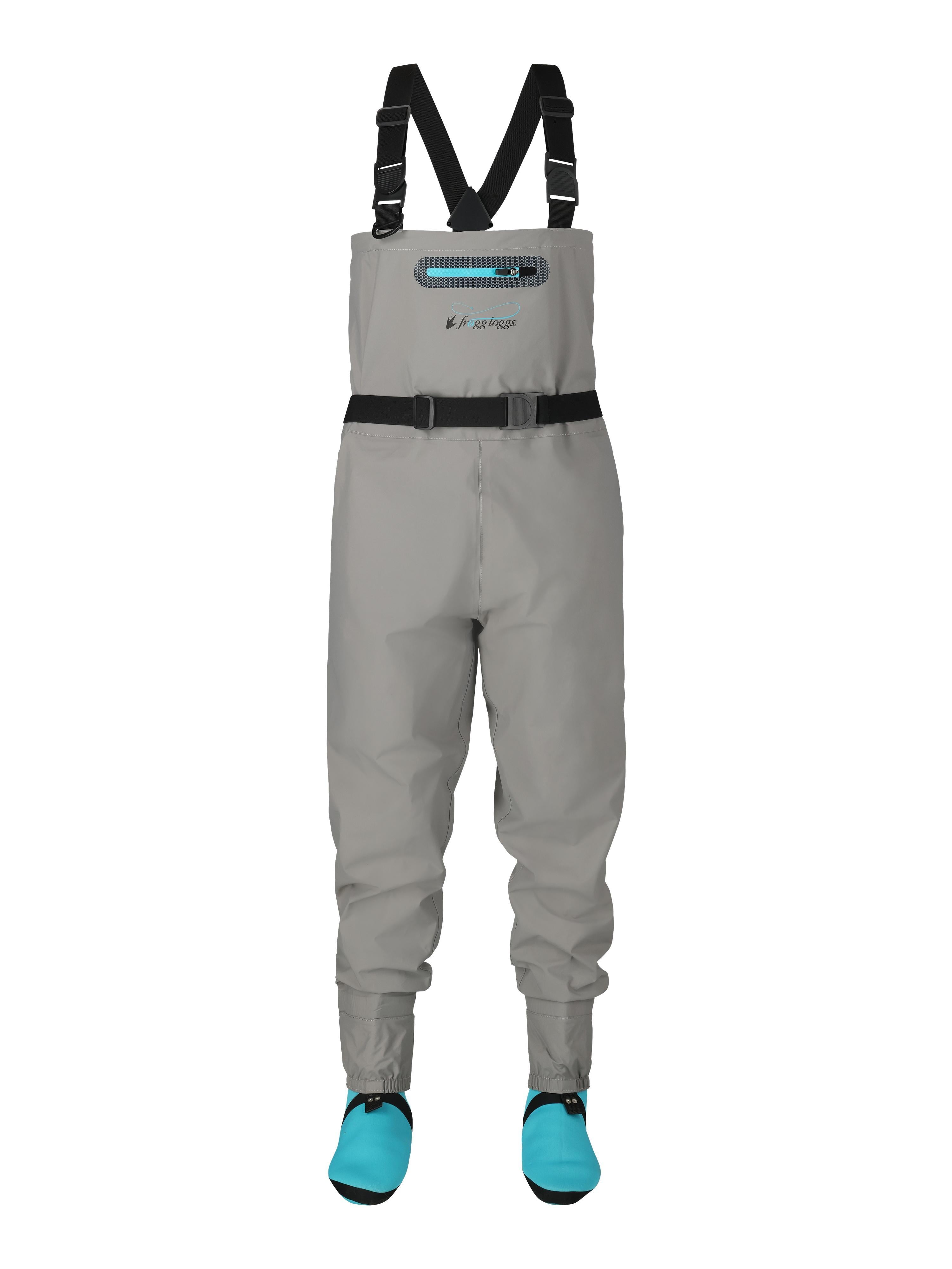 Frogg Toggs Women's Canyon Stockingfoot Wader Gray Size 2X