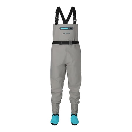 Frogg Toggs Women's Canyon Stockingfoot Wader | Gray | Size LG