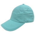 thumbnail image 1 of Frogg Toggs Women's Chilly Pro Performance Cooling Ponytail Cap | Pool Blue, 1 of 4