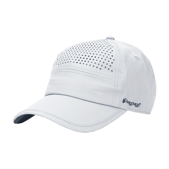 Frogg Toggs Women's Chilly Pro Performance Cooling Ponytail Baseball Cap with UPF 50+ Sun Protection, White