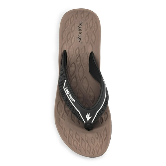 Frogg Toggs Women's Flipped Out 2.0 Flip Flops | Black | Size 5