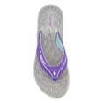 thumbnail image 1 of Frogg Toggs Flipped Out 2.0 Slippers for Women, Water-Resistant Flip Flops Sandals, Purple, Size 8, 1 of 4