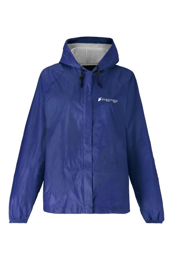 Ultra-Lite 2 Waterproof Jacket with Adjustable Hood, Hooded Rain Gear for Women, Purple, Large