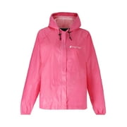 Frogg Toggs Ultra-Lite 2 Waterproof Jacket with Adjustable Hood, Hooded Rain Gear for Women, Pink, Small
