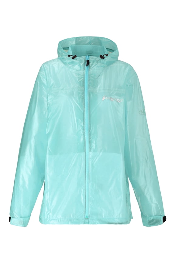 Xtreme Lite Hoodies for Women, Waterproof Jacket with Adjustable Hood, Seafoam, Extra Large