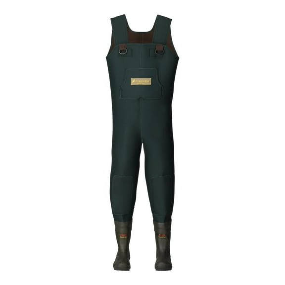 Frogg Toggs Youth Amphib Neoprene BTFT Wader | Forest Green | Size 4