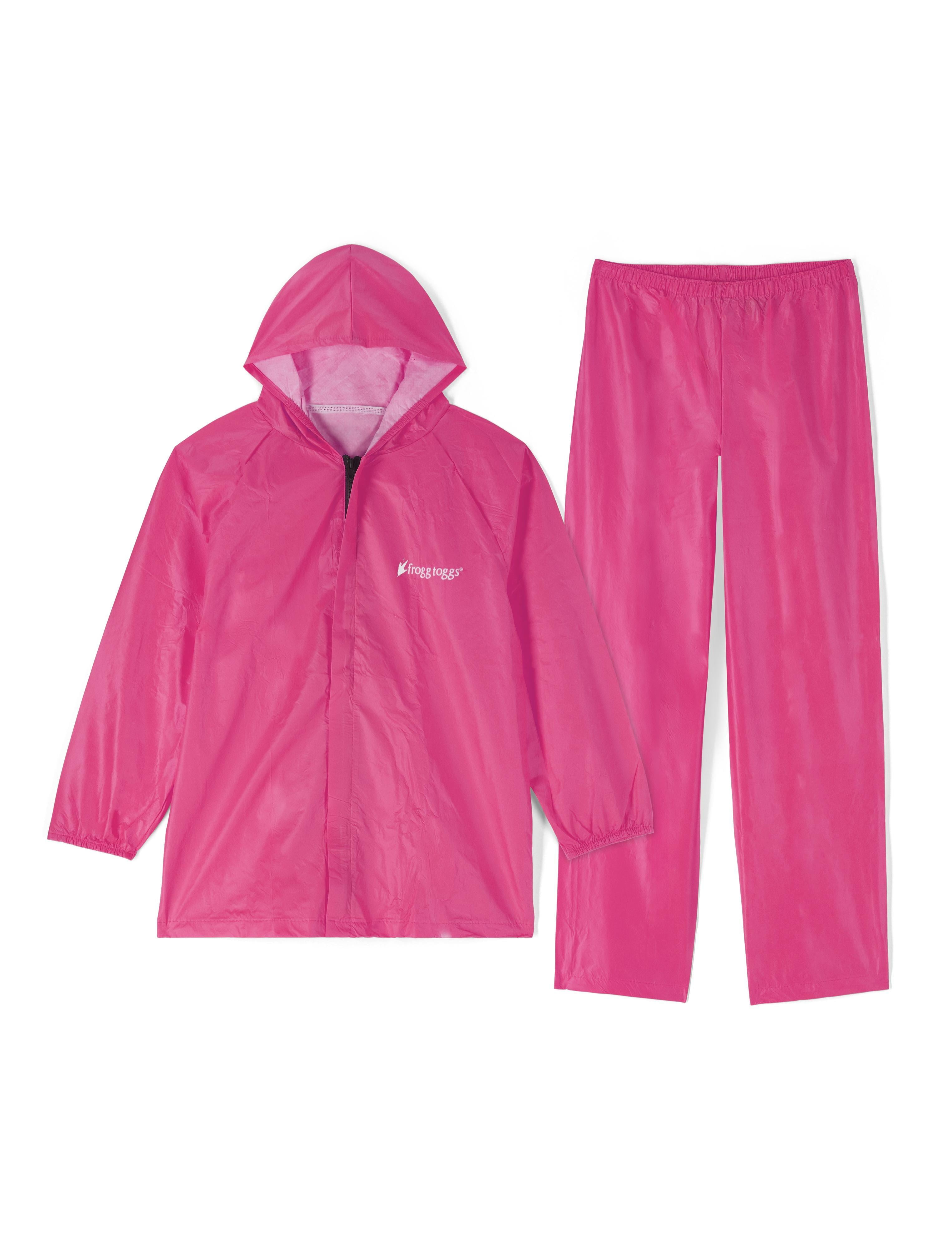 Frogg Toggs Youth UltraLite2 Suit Pink Size SM