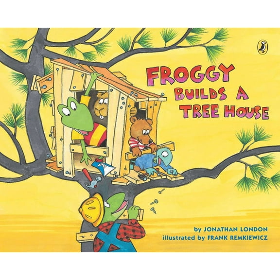 Froggy Froggy Builds a Tree House, (Paperback)