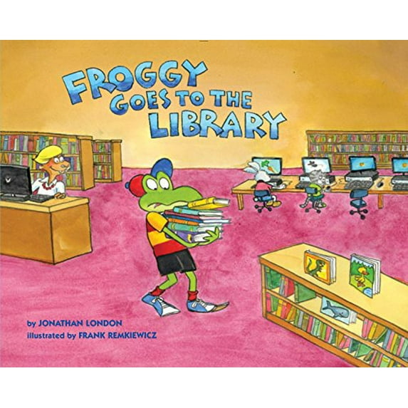 Pre-Owned Froggy Goes to the Library (Hardcover) 9780670015733