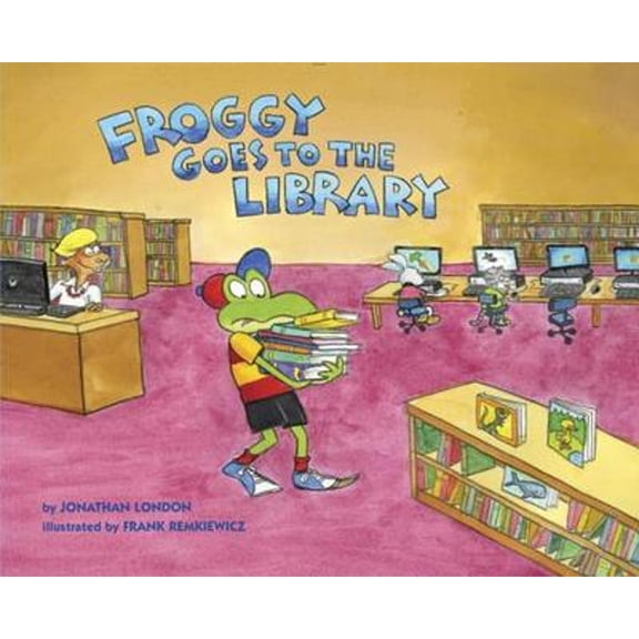 Pre-Owned Froggy Goes to the Library (Hardcover) 9780670015733