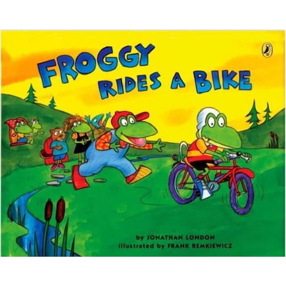 Pre-Owned Froggy Rides a Bike, by Jonathan London, (Paperback), English