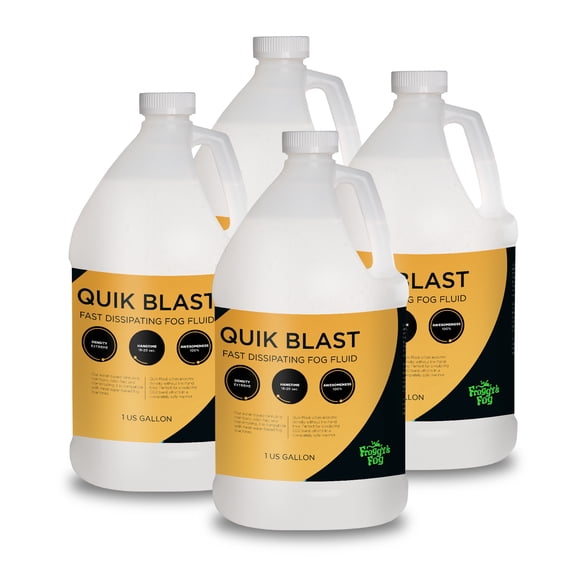 Froggy's Fog - QuikBlast Fog Juice - CO2 Blast Effect Fog Machine Fluid - Best Fluid for Chauvet DJ Geyser