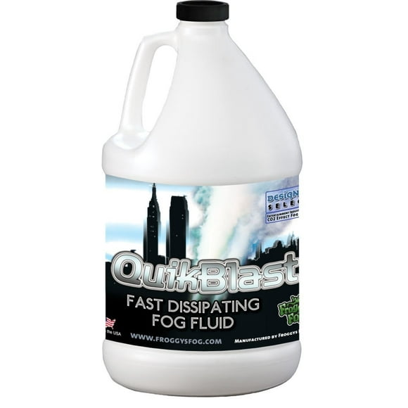 Froggy's Fog - QuikBlast - Best Fluid for Chauvet Geysers - CO2 Blast Effect Fog Machine Fluid - 1 Gallon