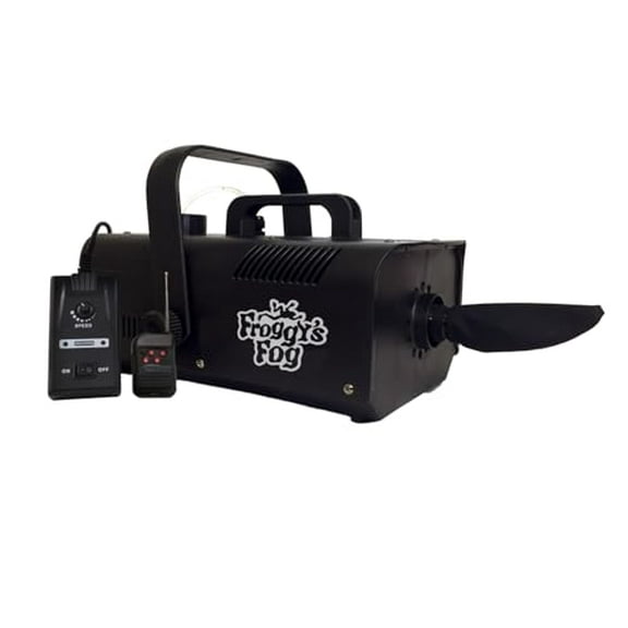 Froggy's Fog Pro Snow Machine, Model Snow Making Machine with Wireless Control and Completely Variable Output Flake Size, High Strength ABS Construction