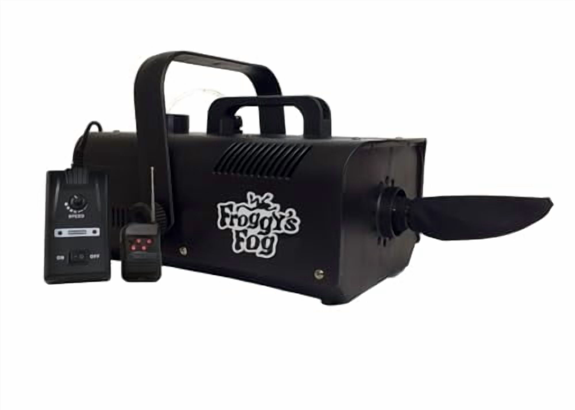 Froggy's Fog Pro Snow Machine, Model Snow Making Machine with Wireless Control and Completely Variable Output Flake Size, High Strength ABS Construction
