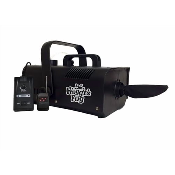 Froggy's Fog Pro Snow Machine, Model Snow Making Machine with Wireless Control and Completely Variable Output Flake Size, High Strength ABS Construction
