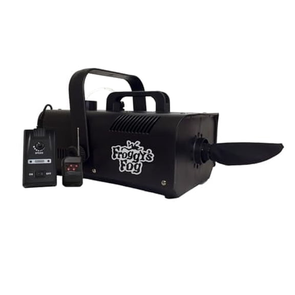 Froggy's Fog Pro Snow Machine, Model Snow Making Machine with Wireless Control and Completely Variable Output Flake Size, High Strength ABS Construction