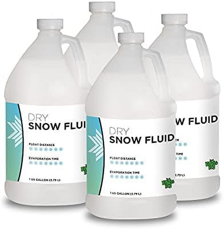 Froggys Flakes 4 Gallon Case Snow Machine Juice Fluid Dry Formula