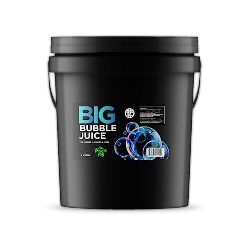 Froggy's Fog - BIG Bubble Juice - Enormous Long-Lasting Bubble Fluid