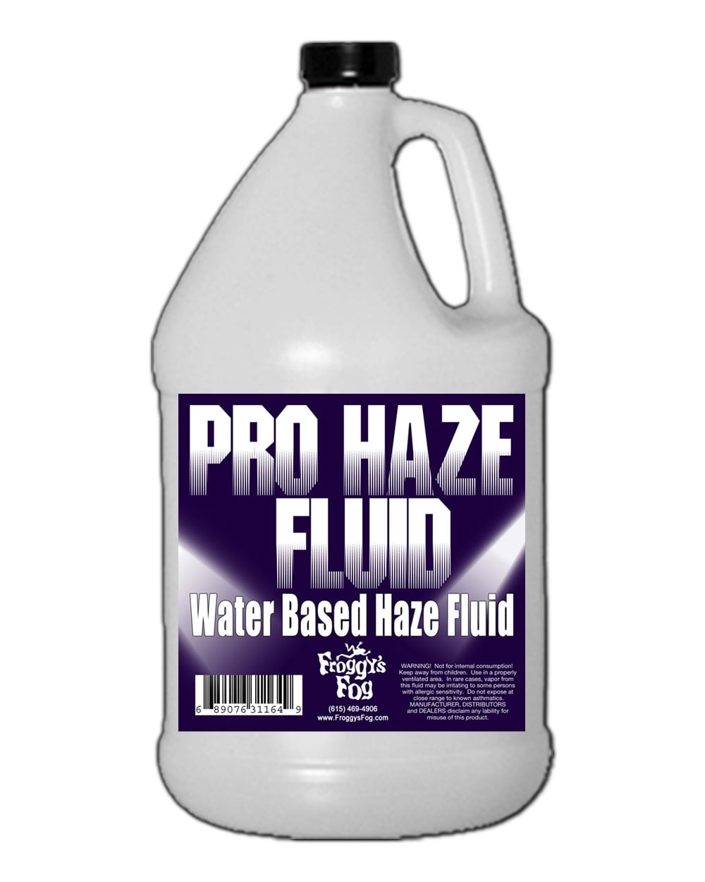 Froggys Fog Pro Haze Fluid - HFG High Performance Water Based Haze Juice - 1 Gallon