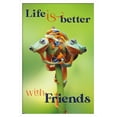 thumbnail image 1 of Frogs - Duo Wall Poster, 22.375" x 34", Framed, 1 of 3