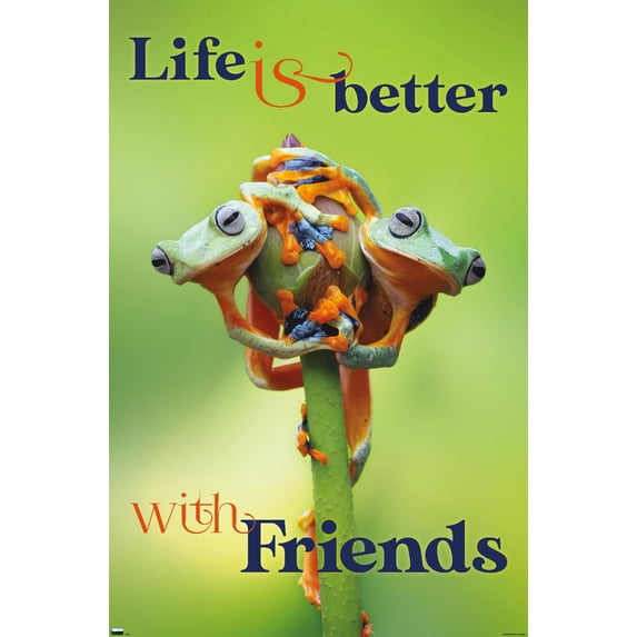 Frogs - Duo Wall Poster, 22.375" x 34"