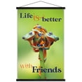 thumbnail image 1 of Frogs - Duo Wall Poster with Wooden Magnetic Frame, 22.375" x 34", 1 of 3