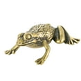 thumbnail image 1 of Frogs Figurines Brass Frogs Statues Frogs Decorative Objects Table Ornament, 1 of 11