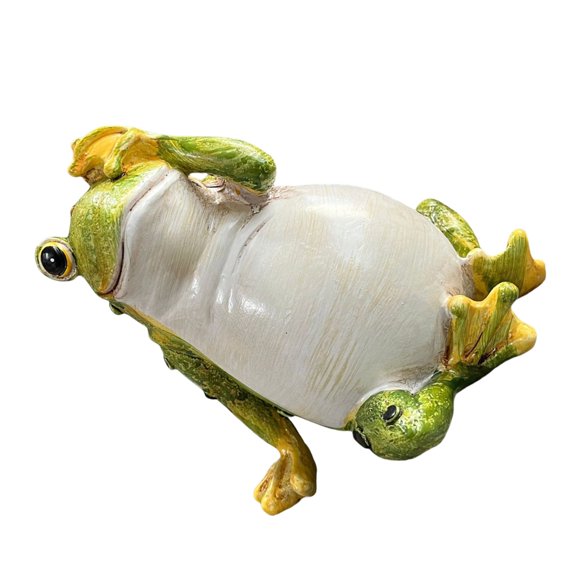 Frogs Figurines ResinAn1ma1Garden Statues Funny Frogs Sculptures for Home