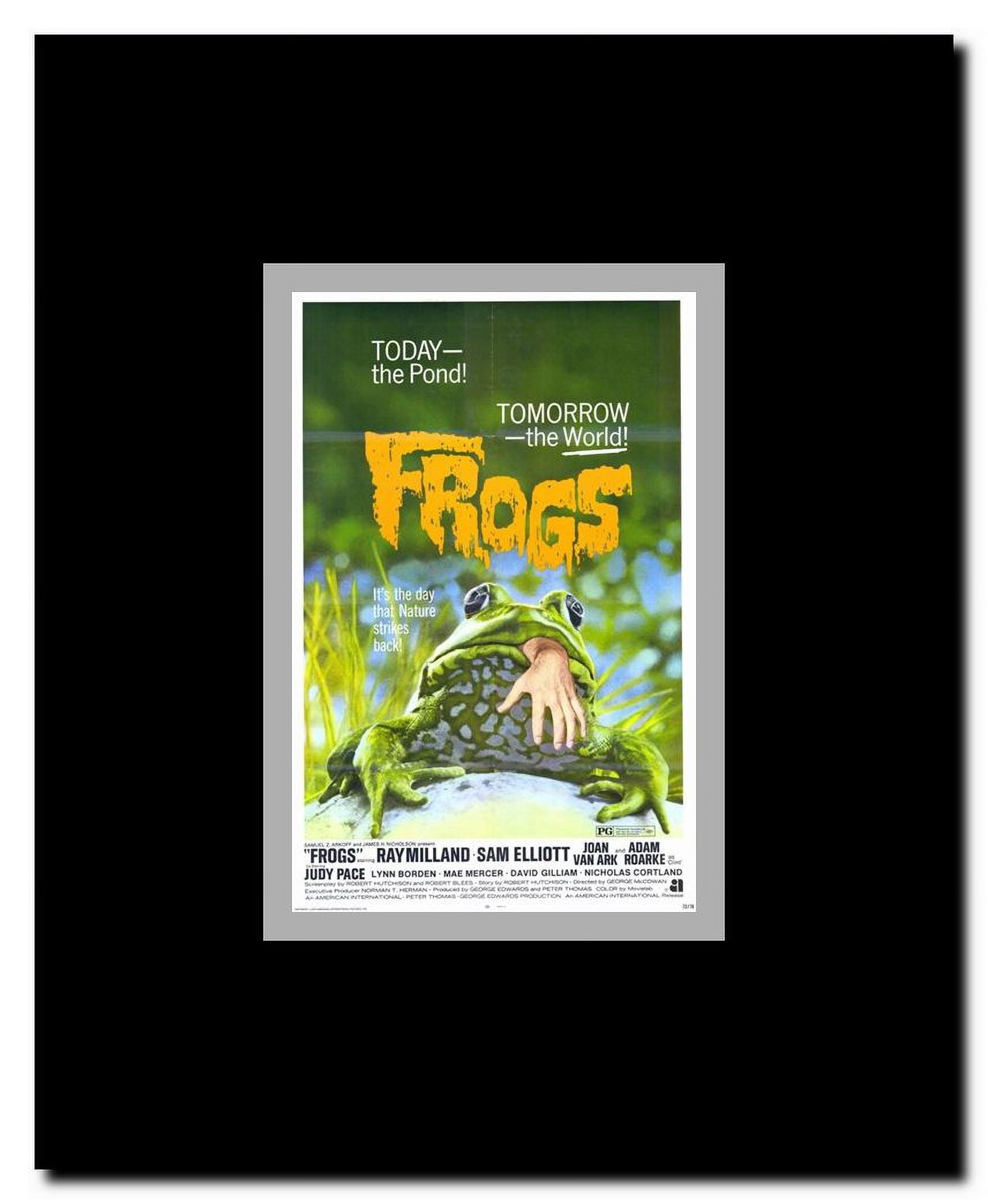 Frogs Framed Movie Poster