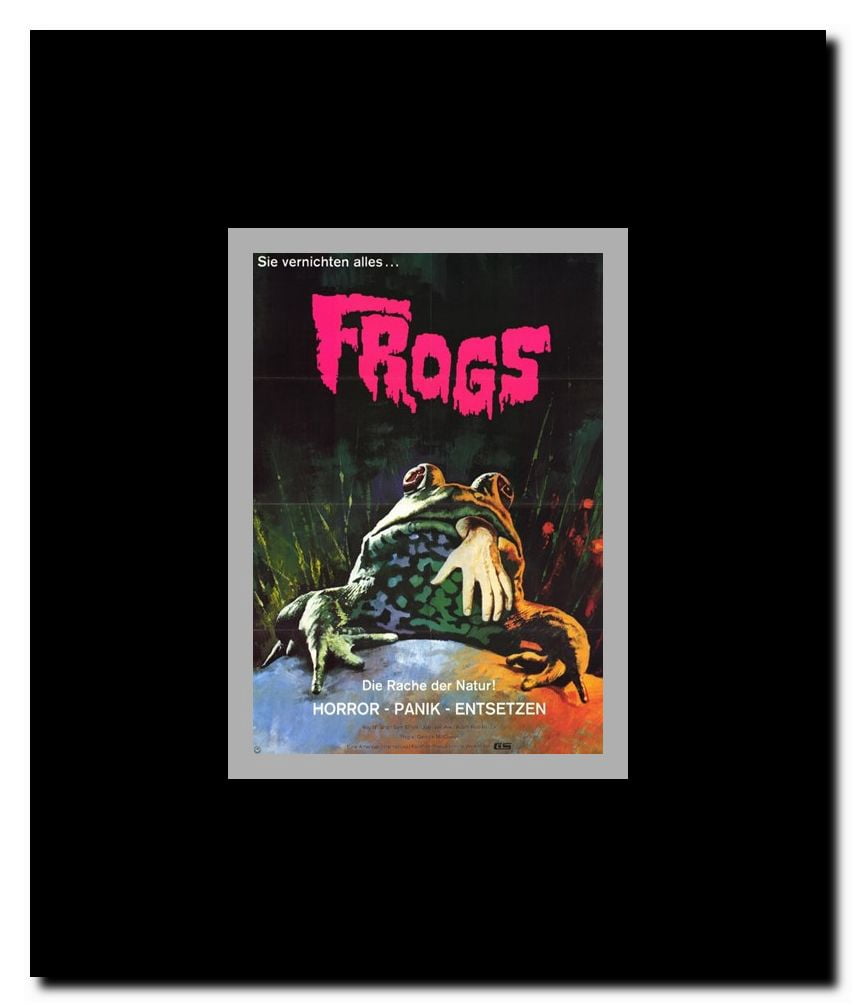 Frogs Framed Movie Poster