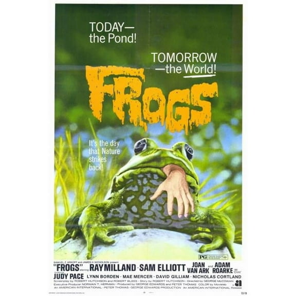 Frogs Movie Poster Print - 27 x 40