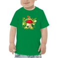 thumbnail image 1 of Frogs On Mushroom T-Shirt Toddler -Image by Shutterstock,  4 Toddler, 1 of 4