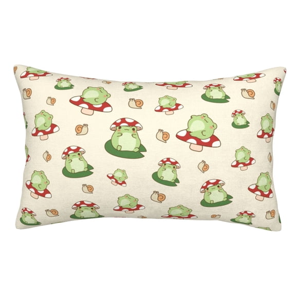 Frogs Pillow cases pillow covers Standard Size pillow case pillow protector, Soft ,with Zipper pillowcase 20"x30"