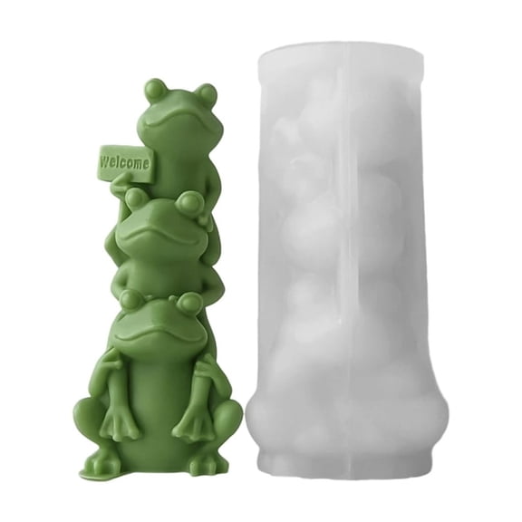 Frogs Silicone Cartoon Animal Casting Epoxy Resin Home Decor