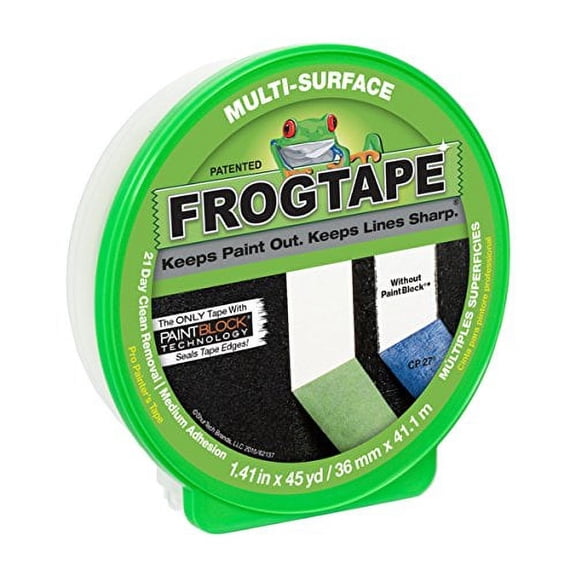 Frogtape Painting Tape, 1.41" X 45yds, 3" Core, Green