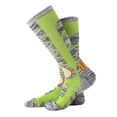 thumbnail image 1 of Frogued 1 Pair Soft Ski Socks Breathable Quick Drying Moisture Absorption Snowboard Socks for Sports Green, 1 of 13