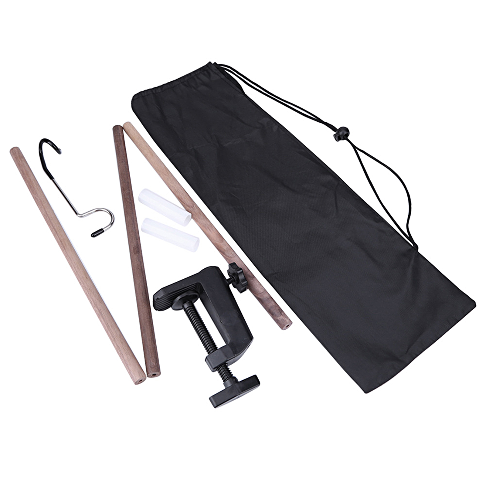 Frogued 1 Set Camping Light Pole Collapsible Easytoassemble Strong