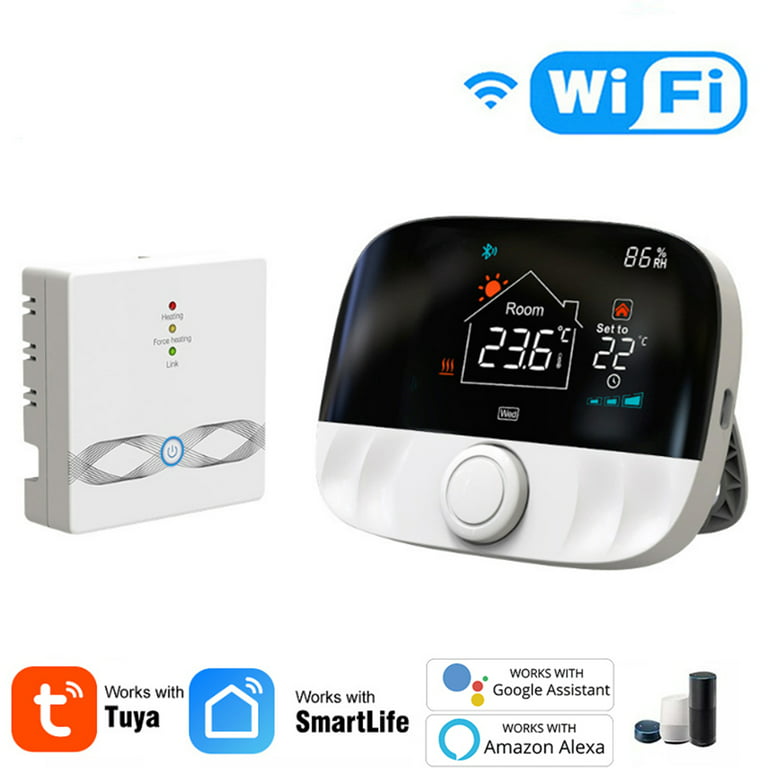 Thermostat Digital Movable Wireless Programmable With Receiver Way