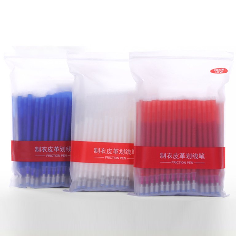 100pcs Disappearing Ink Fabric Marker Pen Refills Marking Tools