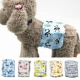 thumbnail image 1 of Frogued Doggie Diaper Washable Breathable Vibrant Color Male Dog Diapers Belly Bands for Dog (Dark Gray,L), 1 of 13