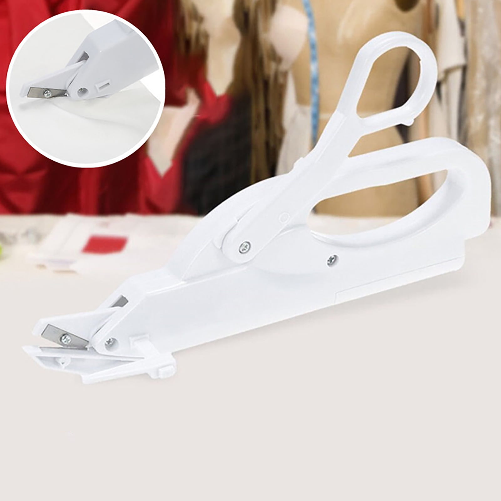 Anself Multipurpose Electric Automatic Scissors Shears Safe Handheld Electric Fabric Sewing Cutting Machine, Size: 23