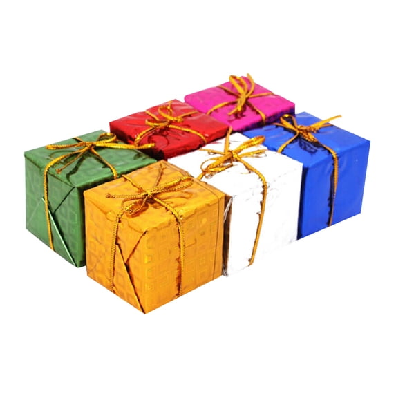 Frogued Gift Box Eco friendly Attractive Polystyrene Xmas Tree Ornaments Gift Box for Home (Type 5)