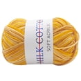 thumbnail image 1 of Frogued Knitted Yarn 1 Roll 3 Strands Crochet Yarn Colorful Knitting Yarn DIY Breathable Hand Crocheting Variegated Yarn Thread Needlework Tool Ball of thread for Socks (Color S), 1 of 13