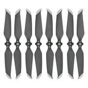 Frogued Low Noise Foldable Replacement Propellers for DJI Mavic Air 2 Drone (Silver Edge 4 Pair)